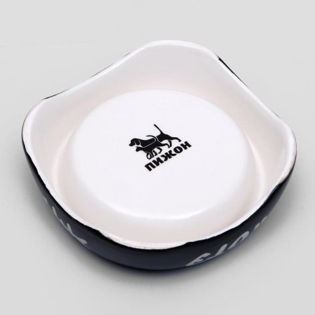Ceramic bowl "Kote" 200 ml 13 x 4.5 cm, black-3