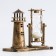 Sanding clock "Spray Tower", souvenir, 15.5 x 7 x 12.5 cm