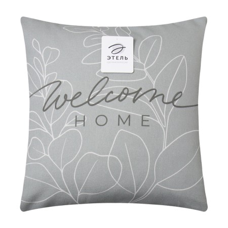 Pillowess Decorative Ethel Welcome Home, 40 x 40 cm, 100% cotton-3