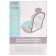 Protective cape on the back of the car seat, 605x390 mm, PVC