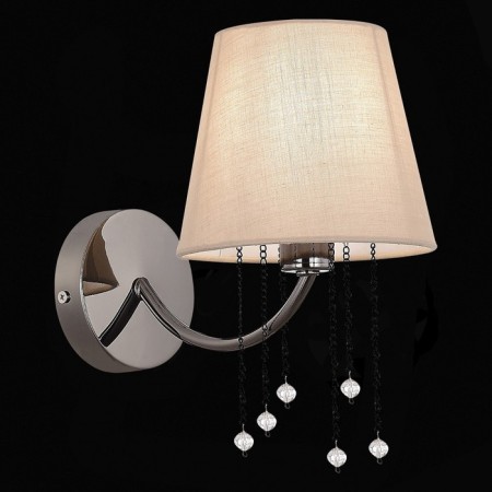 Wall lamp EVOLUCE. Sle1118-801-01. Alluria. 1x40 watts, E14, 15x24 cm, black black color-2