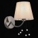 Wall lamp EVOLUCE. Sle1118-801-01. Alluria. 1x40 watts, E14, 15x24 cm, black black color