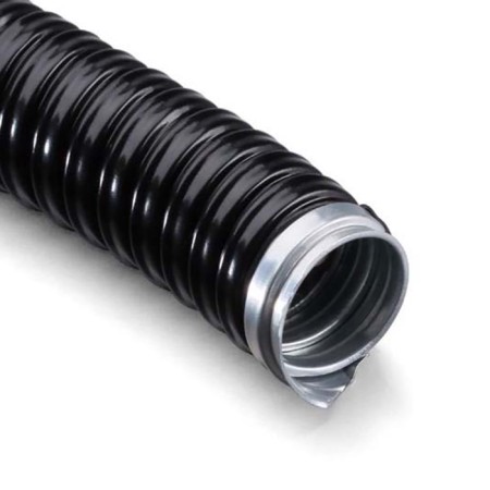 Meter Metal-speaking in PVC insulation MRPing-38, Black Rexant
