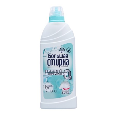 The Big Washing bleach, gel, for tissues, oxygen, hypoallergenic, 500 ml