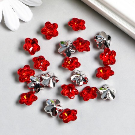 Buttons plastic for creativity 1 Process "Rhuba flower" set 20 pcs d = 1.2 cm-2