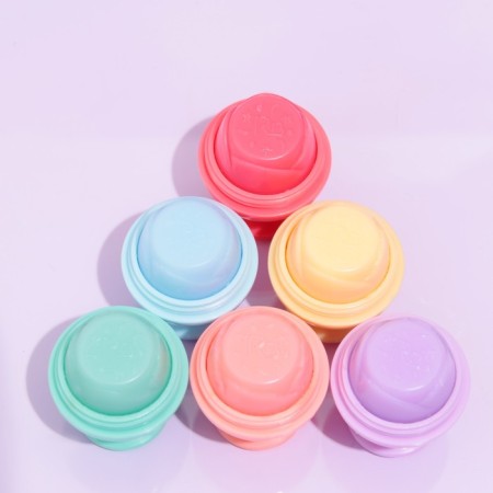 Lip balm "glass", a mix of flowers and aromas, glowing in the dark-3