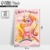 Postcard congratulatory children's "Pink Unicorn", bright balls, 12 x 18 cm