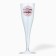 A set of plastic glasses for champagne "for shine eyes", 150 ml
