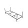 Cersanit Virgo 180 bathtub frame, complete with assembly package