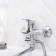 Bath mixer "RMS" SL86-006, shower set, cartridge 35 mm, zinc, chrome