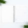 Gift New Year's set: a notebook on the A6 spiral, 60lists and magnetic bookmarks 2 pcs. "For girls"