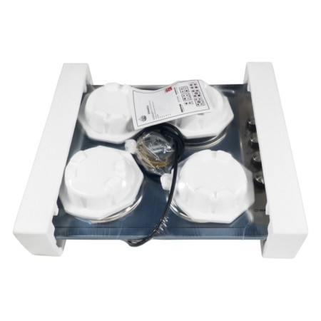 Maunfeld eehs.64.4s hobing surface, electric, 4 burners, silver-4