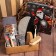 Gift set "New Year: Cool Santa" towel and accessories