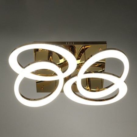 Causteen with FDD "Mons" 4XLED 190W 3000-6000k gold 83x56x15 cm-7
