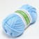 Knitted yarn 100% cotton "Lentino mini" 100 g 40 m color 03 pale blue
