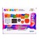 The training tablet "Magnetic drawing", orange color, 375 holes