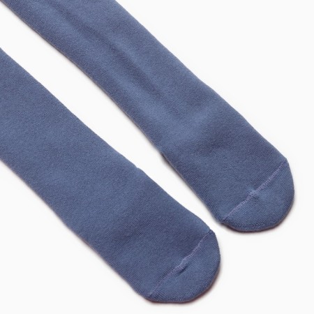 Pantyhose children's terry, Denim color, height 98-104-1