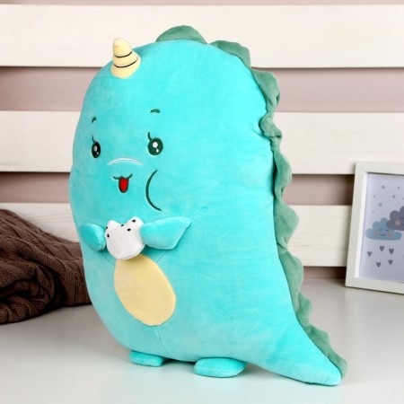 Soft toy "dinosaurus", 40 cm, green color-1