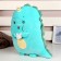 Soft toy "dinosaurus", 40 cm, green color