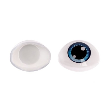 Eyes, set 4 pcs., Size 1 pc: 19.3 × 26 mm, color gray-blue-1
