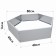Flower bed, d = 40 cm, galvanized