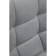 Baric stool for metal/velor, black/gray 43x42x93 cm