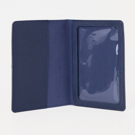 Cover for passport, blue color-2