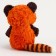 Soft toy "Raccoon", 21 cm, brown