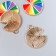 Decor for creativity Metal, enamel "Rainbow slices" 2x1.7 cm