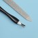 Manicure set, 2 items, on a blister, black/silver color