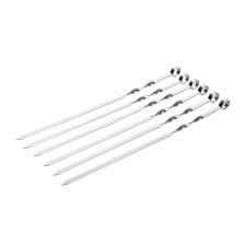 A set of flat skewers Boyscout, 45 cm, 6 pcs in a blister