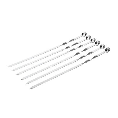 A set of flat skewers Boyscout, 45 cm, 6 pcs in a blister