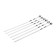 A set of flat skewers Boyscout, 45 cm, 6 pcs in a blister