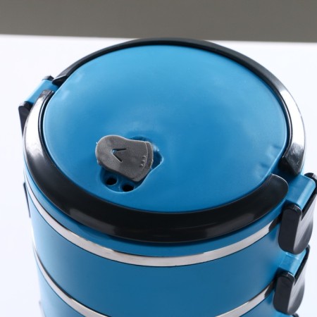 Lunch-Box "Dolyana", 2 l, retains heat 3 hours, 14 x 26 cm, mix-2