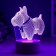 Light "Dog with Bantik" Led RGB from the RISALUX network