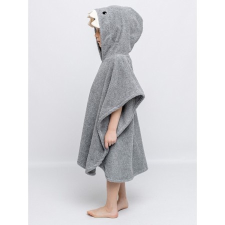 Hat-to-Polo children, height 98 cm, gray color-1