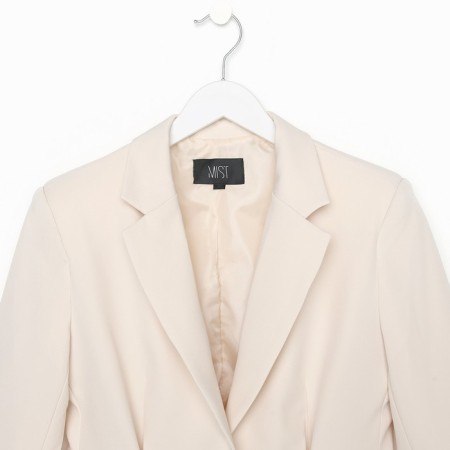 Women's jacket with pinches MIST R.48, Milk-5