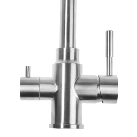 Accoona A5179-5 kitchen mixer, with flowing water, stainless steel, satin-1