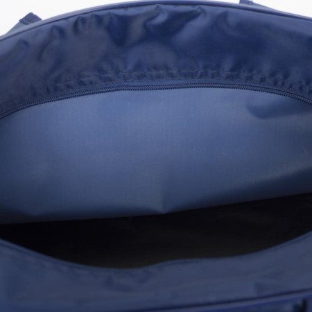 Sports bag with lightning, external pocket, blue color-3