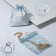 Gift bag "Fairytale stars", 10 × 12, blue color with gold