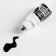 The dye of food gel water -soluble for desserts: black, 10 ml.