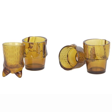 Set of glasses Doiy Kitty, 4 pcs, ginger color-2