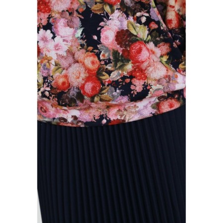 Women's skirt, size 48, blue color-2