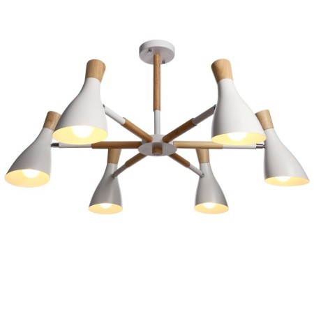 Morocco chandelier 6x40W E27 white 90x90x58.5 cm Bayerlux-1