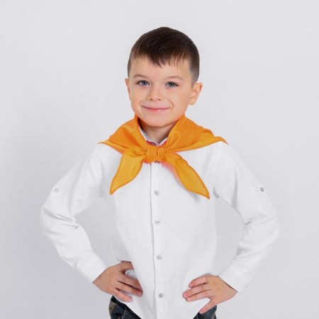 Pioneer tie, orange color