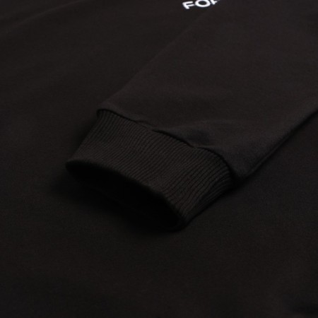 Women's costume (sweatshirt/pants), black color, size 46-8