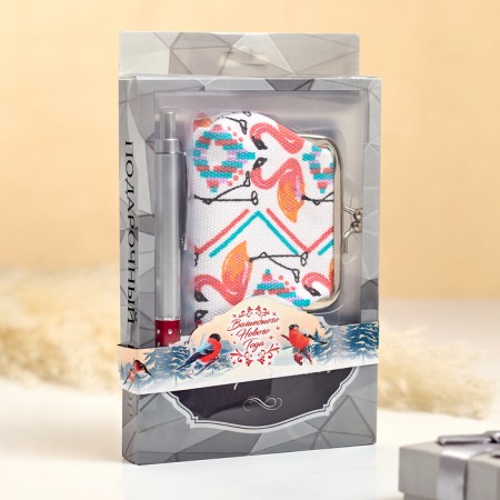 Gift set 3v1 (pen, wallet, keychain)-2