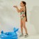 Baby suit children's KAFTAN "Leopard" Growth 134-140 (36)