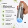 Electric mill Luazon Let-004, gravitational, metal, from batteries, silver
