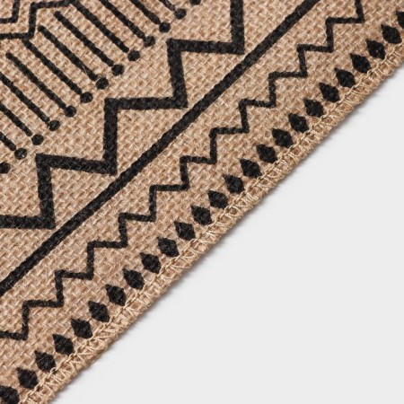 Serving napkin on the table "Africa", 44.6 × 29.5 cm, black color-2